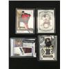 Image 1 : LOT OF 4 HOCKEY PATCH TRADING CARDS