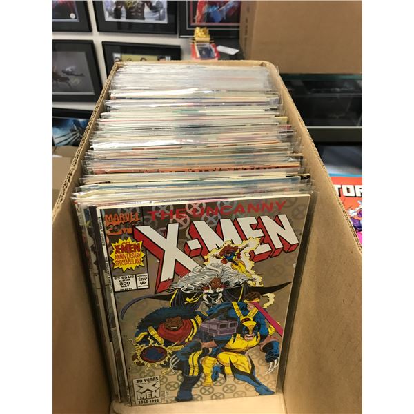 LOT OF 100 SUPERHERO COMICS VARIOUS TITLES