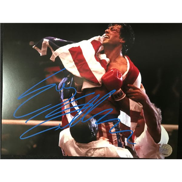SYLVESTER STALLONE SIGNED 8X10 PHOTO KB AUTHENTICS COA