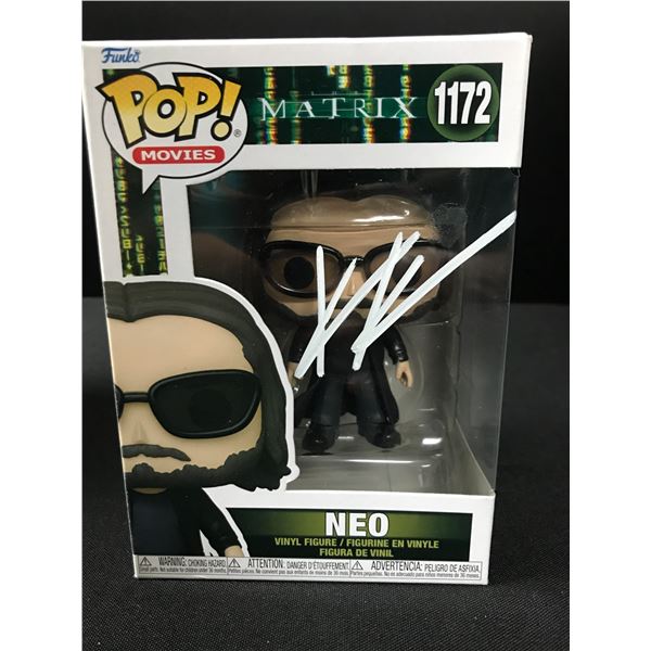 KEANU REEVES SIGNED FUNKO POP! KB AUTHENTICS COA
