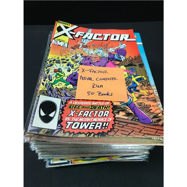 X-FACTOR NEAR COMPLETE RUN 50 COMICS