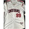 Image 3 : CHARLIE SHEEN SIGNED VAUGHN CLEVELAND INDIANS BASEBALL  JERSEY - KB COA
