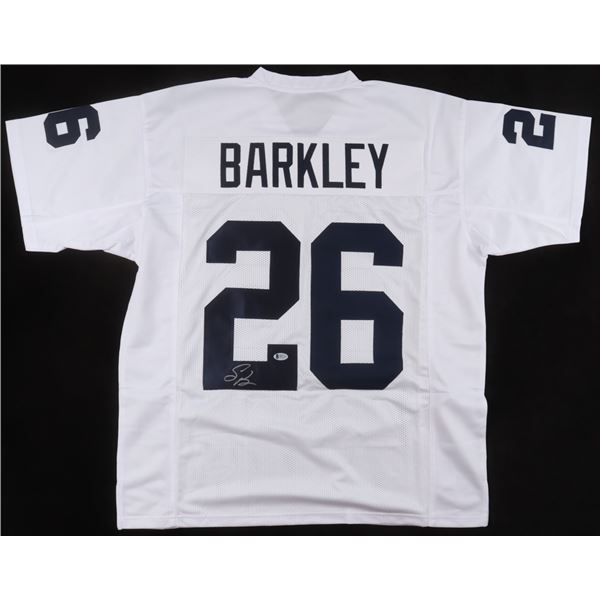 SAQUON BARKLEY SIGNED JERSEY BECKETT COA
