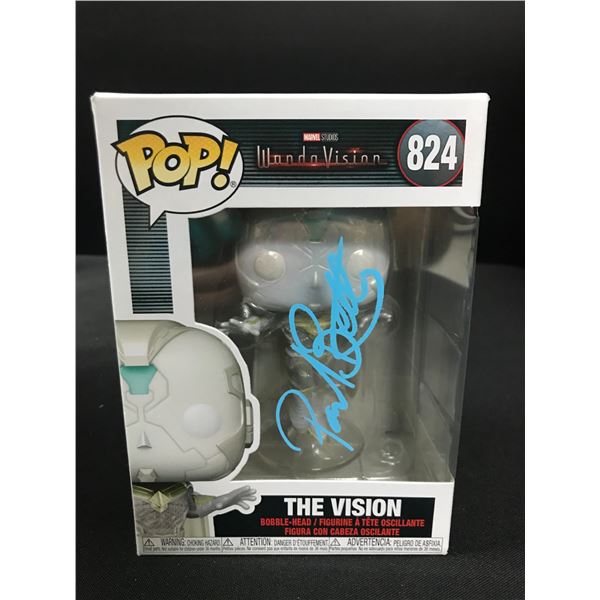 PAUL BETTANY SIGNED FUNKO POP! KB AUTHNETNICS COA