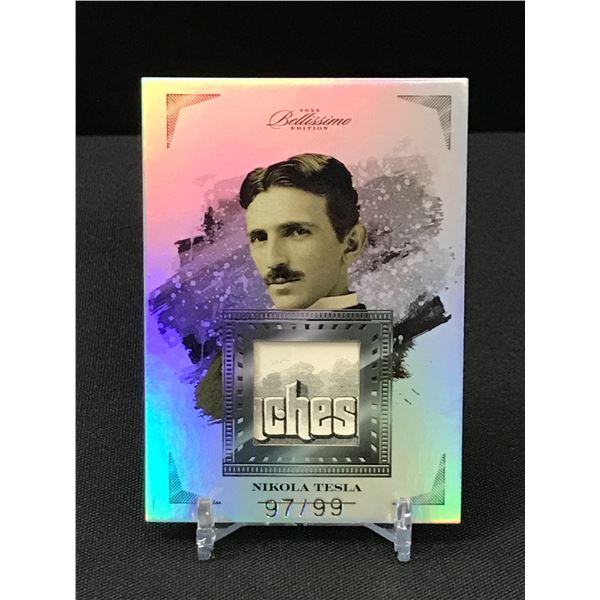 KEEPSAKE BELLISSIMO NIKOLA TESLA TRADING CARD 97/99