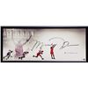 Image 1 : MICHAEL JORDAN - THE SHOW SIGNED 24 X 40 LITHOGRAPH - UPPER DECK COA