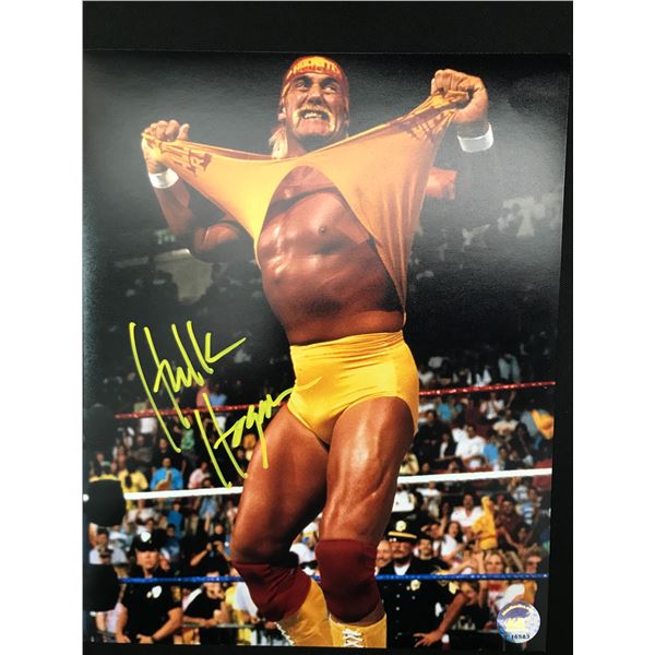 HULK HOGAN SIGNED 8X10 - KB COA