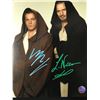 Image 1 : EWAN MCGREGOR AND LIAM NEESON SIGNED 8X10 PHOTO KB AUTHENTICS COA