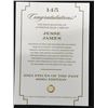 Image 3 : 2024 PIECES OF THE PAST  NO.145 JESSE JAMES AUTHENTICS RELIC