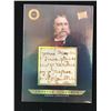 Image 1 : 2024 PIECES OF THE PAST NO.136 CHESTER A. ARTHUR AUTHENTICS RELIC