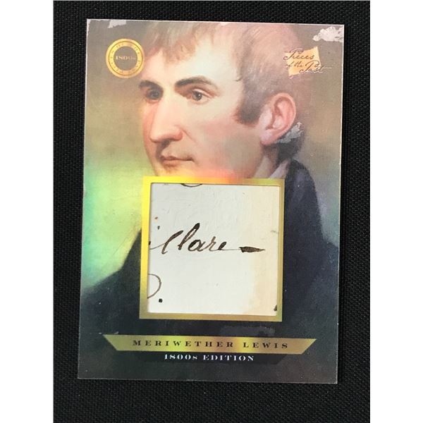 2024 PIECES OF THE PAST NO.155 MERIWETHER LEWIS AUTHENTICS RELIC