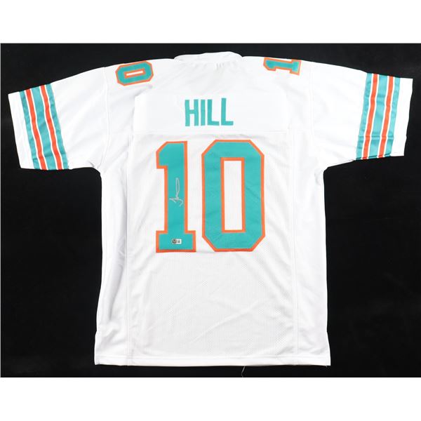 TYREEK HILL SIGNED MIAMI DOLPHINS JERSEY BECKETT COA