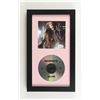 Image 1 : MILEY CYRUS SIGNED, MATTED AND FRAMED CD AND COVER AUTOGRAPH COA