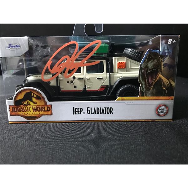 CHRIS PRATT SIGNED JURASSIC PARK FUNKO POP - KB COA