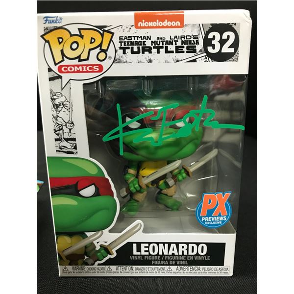 KEVIN EASTMAN SIGNED LEONARDO FUNKO POP WITH COA