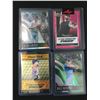 Image 1 : LOT OF 4 LEAF 1 OF 1 LIMITED BASEBALL TRADING CARDS