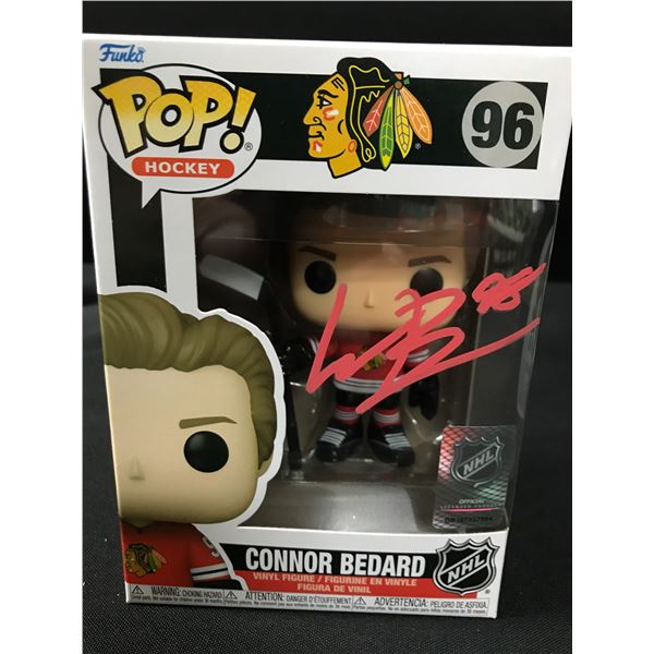 CONNOR BEDARD SIGNED FUNKO POP! ACE COA