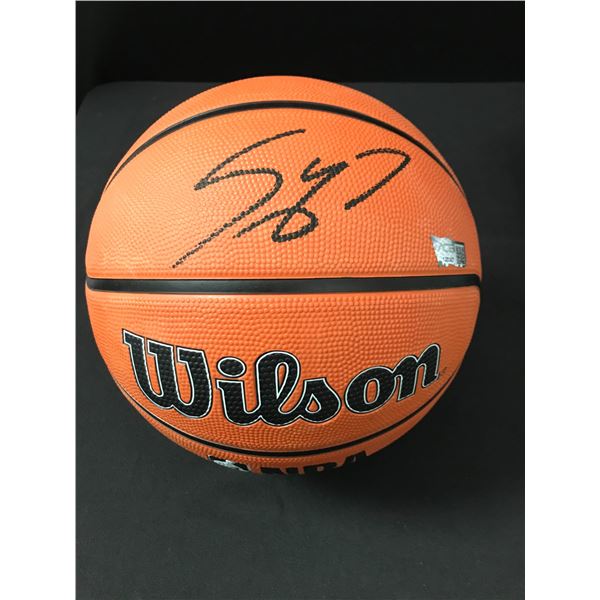 SHAQUILLE ONEAL SIGNED BASKETBALL ACE COA