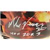 Image 2 : MIKE VERNON SIGNED CALGARY FLAMES FULL SIZE GOALIE MASK (SCHWARTZ COA)