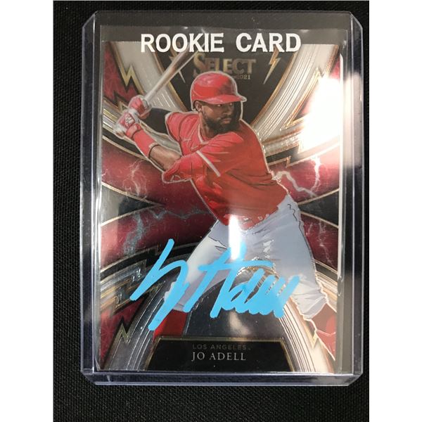 JO ADELL SIGNED ROOKIE CARD - COAPROS COA