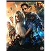 Image 1 : ROBERT DOWNEY JNR AND GWYNETH PALTROW DUAL SIGNED IRON MAN 8X10 - KB COA