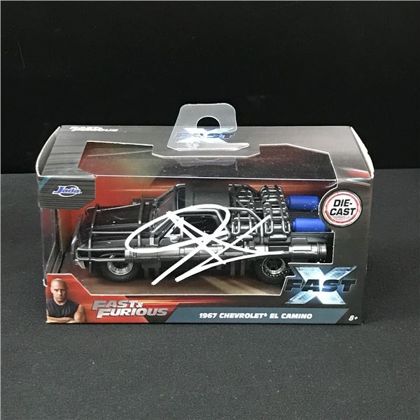 JOHN CENA SIGNED DIE CAST FAST AND FURIOUS CAR WWOC COA