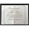 Image 2 : 2024 PIECES OF THE PAST NO.196 EINSTEIN,TESLA,BELL AND EDISON AUTHENTICS RELIC