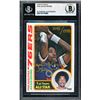 Image 1 : 1978-79 TOPPS HULIUS ERVING SIGNED TRADING CARD - BECKETT ENCASED
