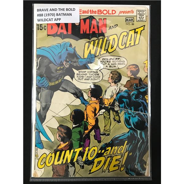 DC COMICS NO.88 BATMAN AND WILDCAT
