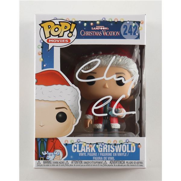CHEVY CHASE SIGNED FUNKO POP! CGC AND JSA COA