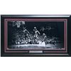 Image 1 : Michael Jordan Autographed Framed 18x36 'We Have Lift Off' Photo Chicago Bulls
