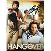 Image 1 : ED HELMS. BRADLEY COOPER, ZACK GILIFINAKIS  SIGNED HANGOVER 8X10 - KB COA