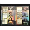 Image 1 : LOT OF 2 TRIPLE RELIC TRADING CARDS