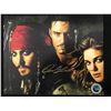 Image 1 : ORLANDO BLOOM SIGNED PIRATES OF THE CARIBBEAN 8X10 - WWOC COA