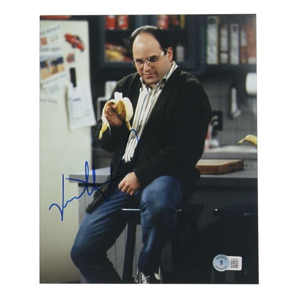 JASON ALEXANDER SIGNED SEINFELD 8X10 - BECKETT COA