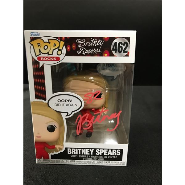 BRITNEY SPEARS SIGNED FUNKO POP - ACE COA