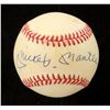 Image 1 : MICKEY MANTLE SIGNED BASEBALL BECKETT LOA