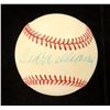 Image 1 : TED WILLIAMS SIGNED BASEBALL JSA LOA