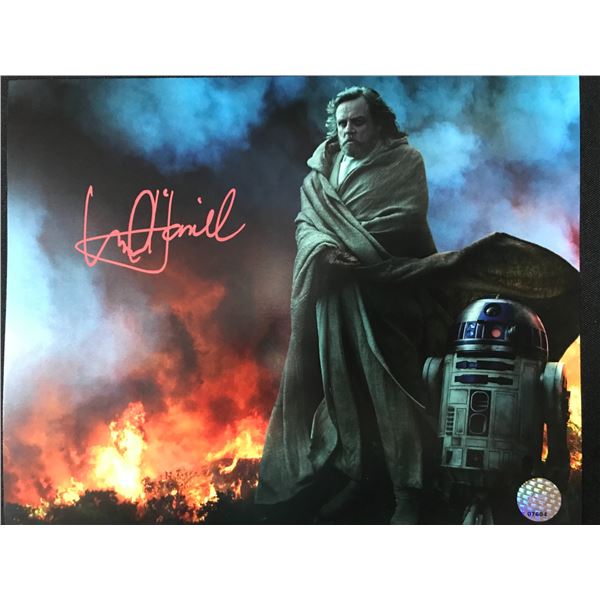 MARK HAMILL SIGNED STAR WARS 8X10 - KB COA