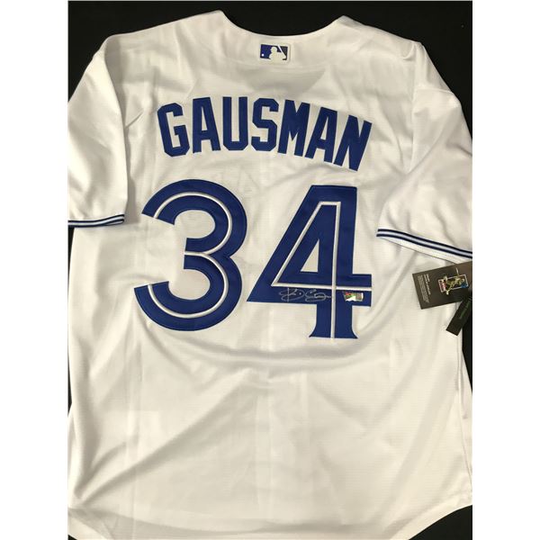 KEVIN GAUSAMN SIGNED BLUE JAYS JERSEY - ACE COA