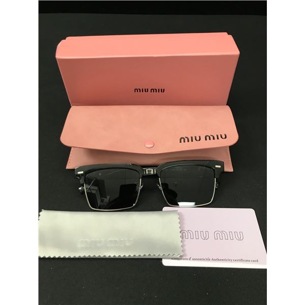 BNIB MIU MIU SUNGLASSES WITH BOX AND ACCESSORIES