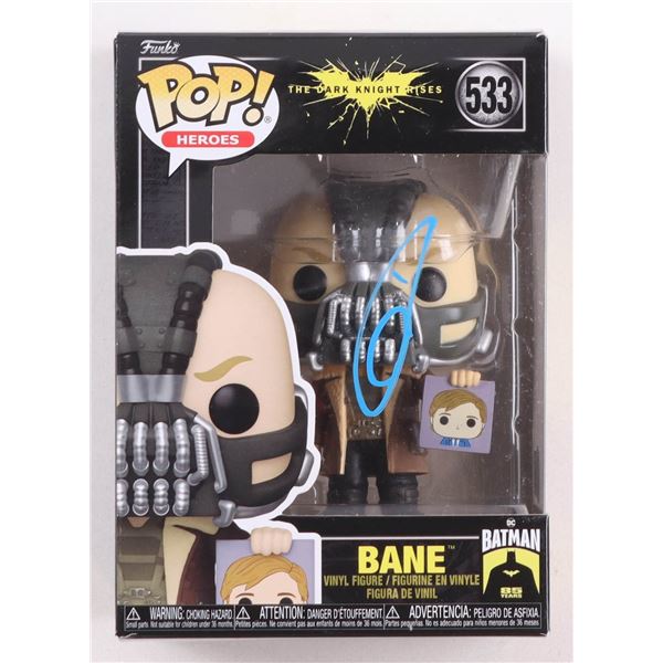 TOM HARDY SIGNED BANE FUNKO POP - BECKETT COA