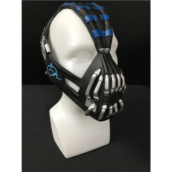 TOM HARDY SIGNED BANE MASK - KB COA
