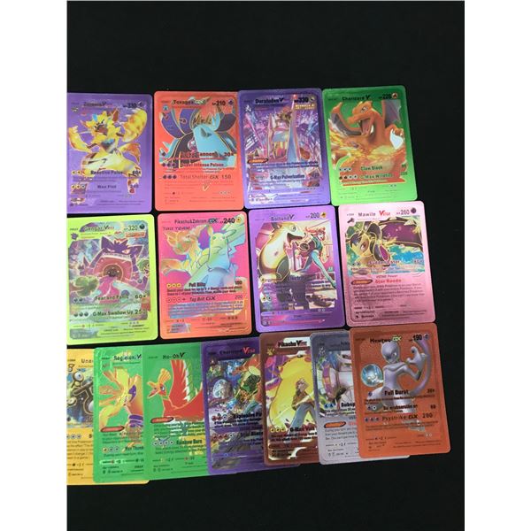 LOT OF RAINBOW POKEMON CARDS