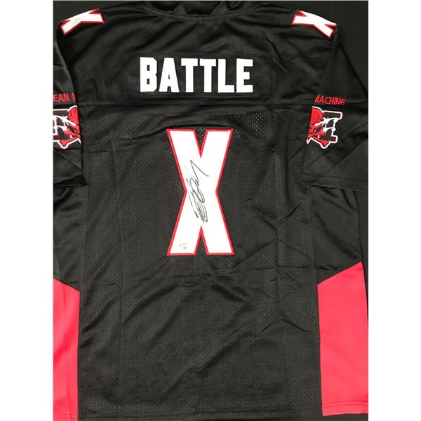 BILL GOLDBERG SIGNED MEAN MACHINE JERSEY - KB COA