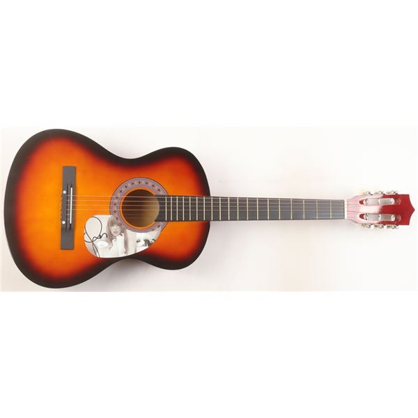 TAYLOR SWIFT SIGNED ACOUSTIC GUITAR - JSA COA