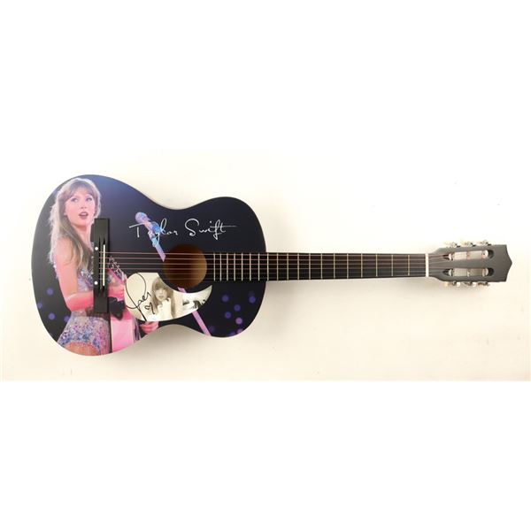 TAYLOR SWIFT SIGNED ACOUSTIC GUITAR - JSA COA