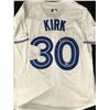 Image 1 : ALEJANDRO KIRK SIGNED TORONTO BLUE JAYS JERSEY - ACE COA