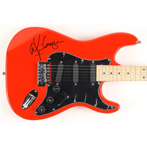 ALICE COOPER SIGNED GUITAR BECKETT COA