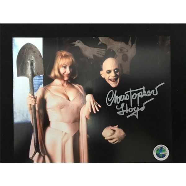 CHRISTOPHER LLOYD SIGNED 8X10 PHOTO WWOC COA